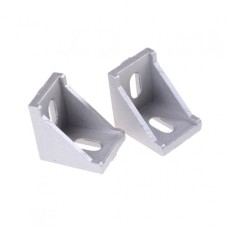 2020 Cast Aluminium V-Slot Extrusion L Shape Corner Right Angle Bracket [78302]