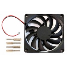 ODROID 80x80x10.8mm cooling fan with 2pin connector for N2+ (77334)